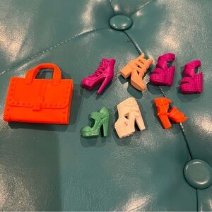 Barbie monster high school purse bag lot